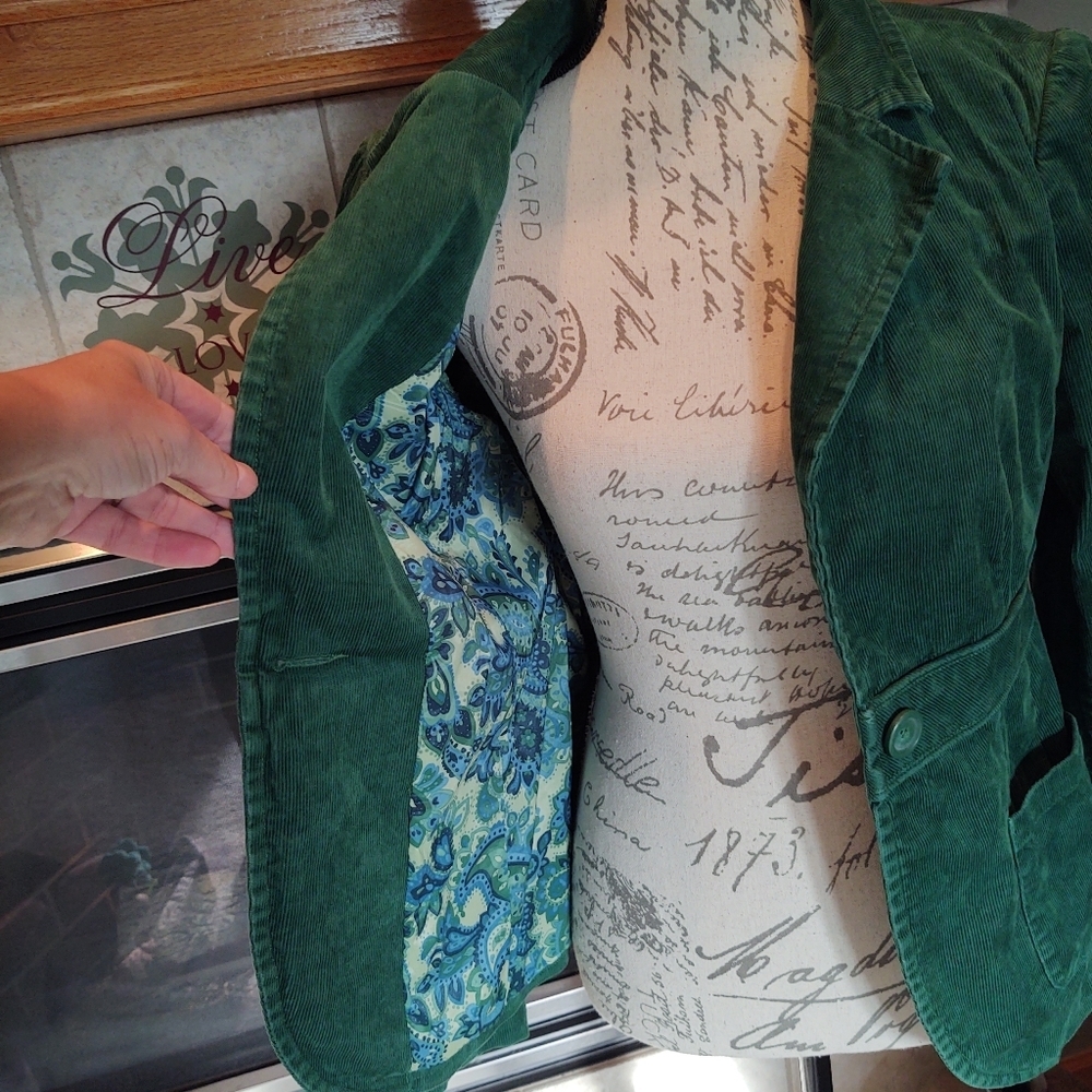 Old Navy Stretch Maternity Small Corduroy Blazer!